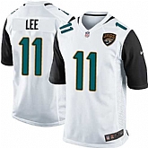 Nike Men & Women & Youth Jaguars #11 Lee White Team Color Game Jersey,baseball caps,new era cap wholesale,wholesale hats